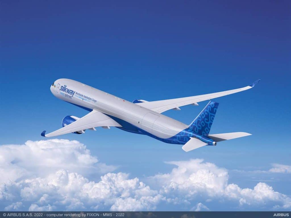 Airbus va vendre deux A350F à Silk Way Airlines