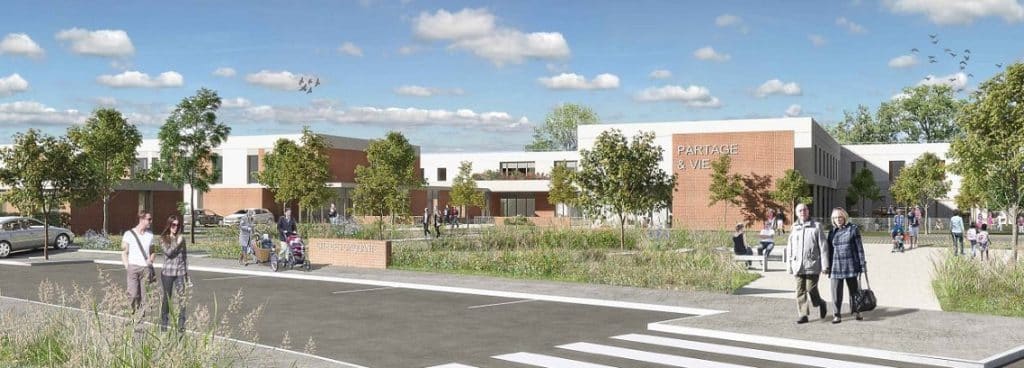 Fondation Partage et Vie, plateforme des séniors pose la première pierre d’un campus de vie