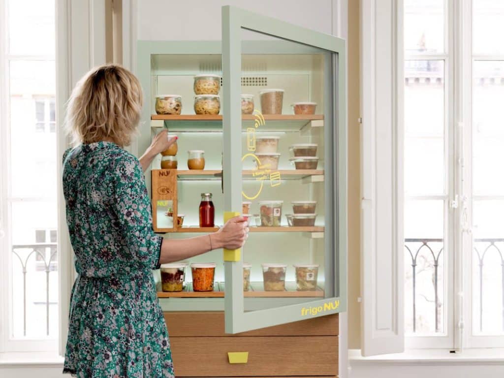NU! Le frigo Made in France, zéro déchet