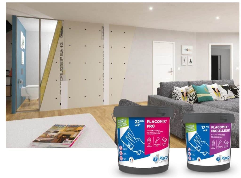 Placo Saint-Gobain, nouvelle formule pour les enduits