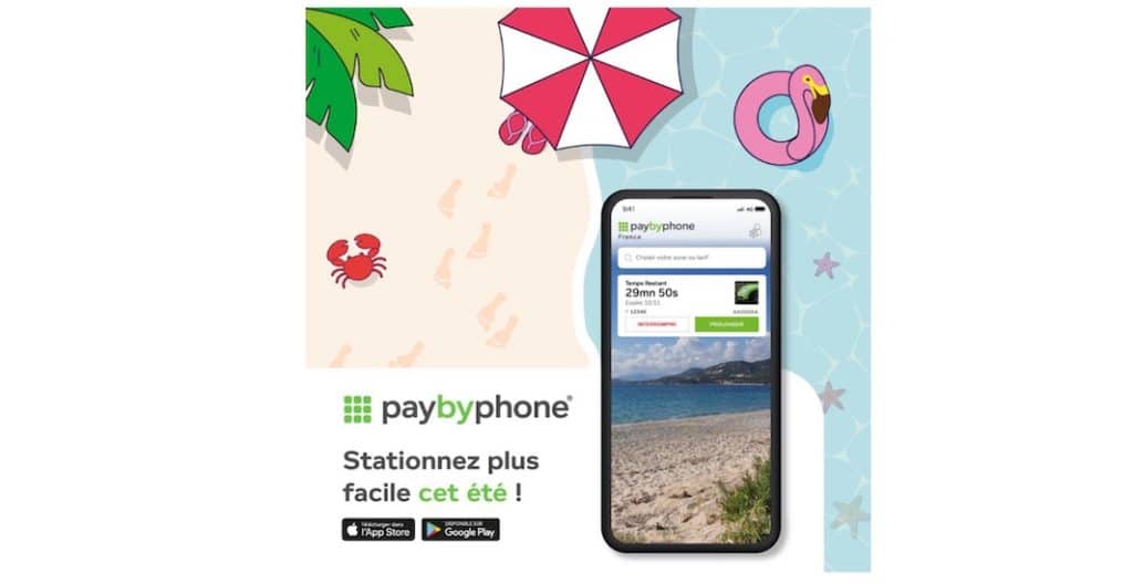 Paybyphone, l’application qui simplifie les vacances