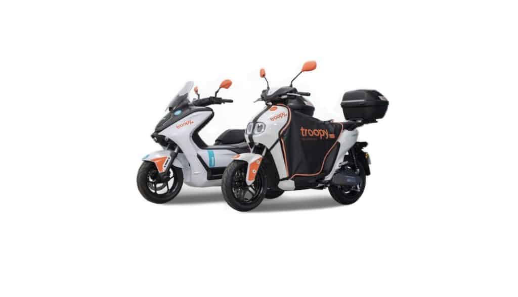 Troopy, stationnement payant pour les deux roues thermiques