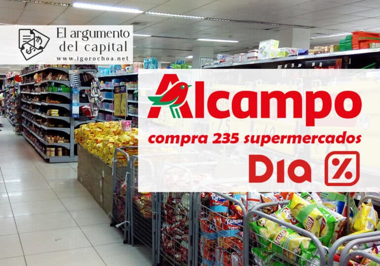 Auchan s’offre 235 supermarchés en Espagne