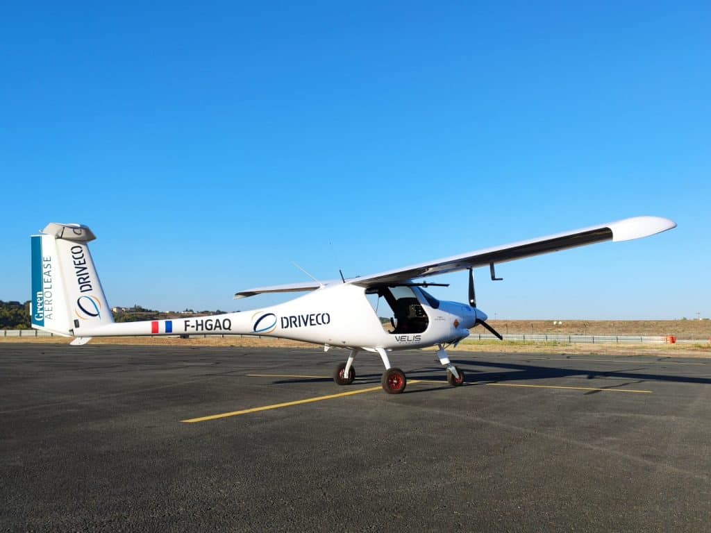 Green Aerolease déploie son avion électrique avec Driveco