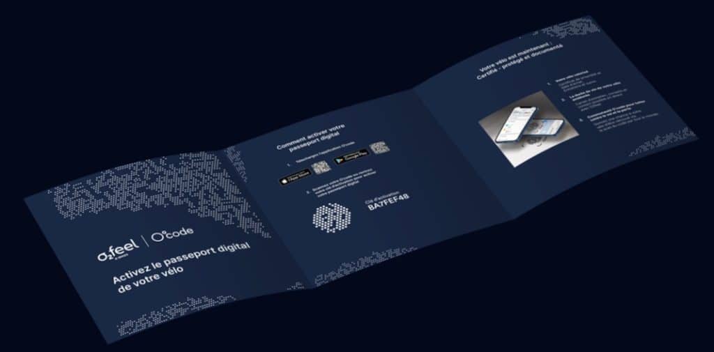 O2feel équipe ses vélos d’un passeport digital