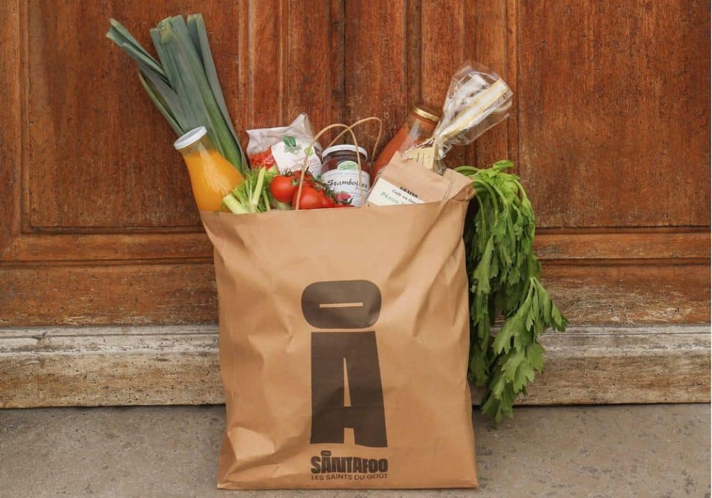 Santafoo livre des produits frais sur Marseille