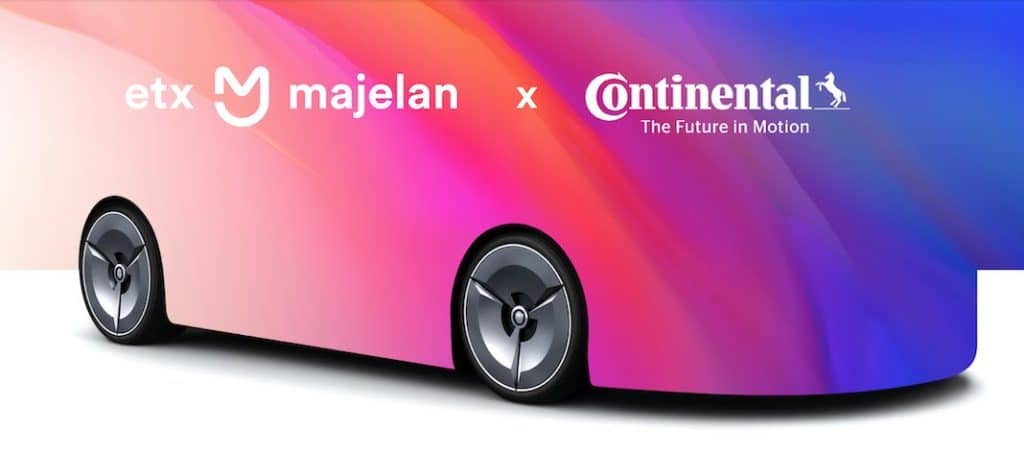 Continental et etx majelan inventent la voiture « librairie audio »