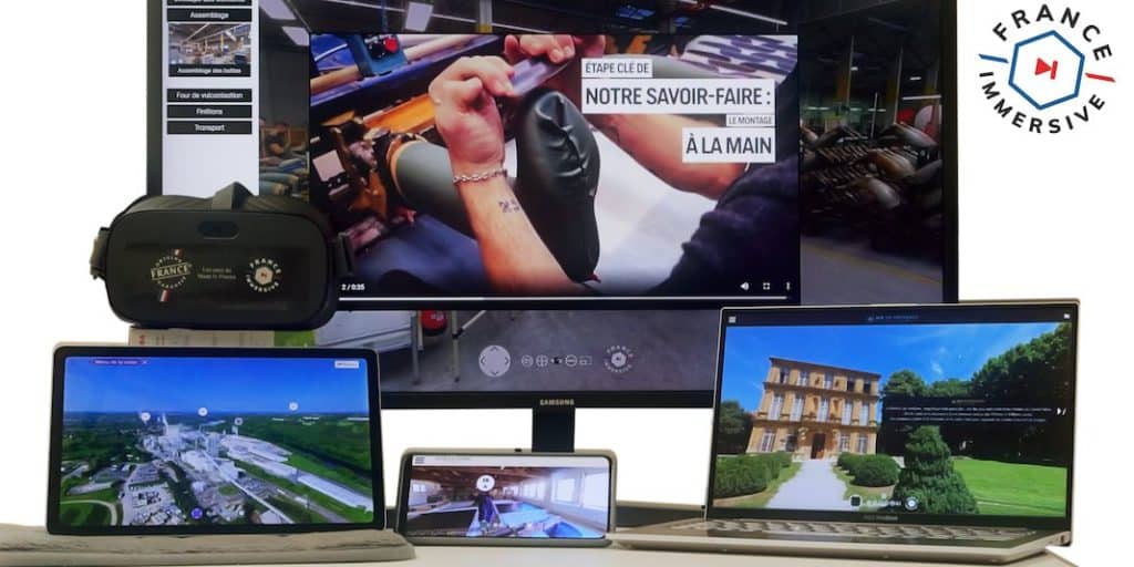 France Immersive fait visiter des entreprises françaises virtuellement