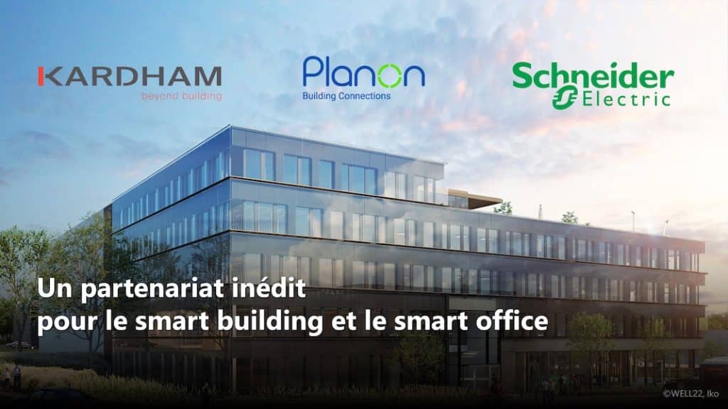 La première offre intégrée de smart building et de smart workplace