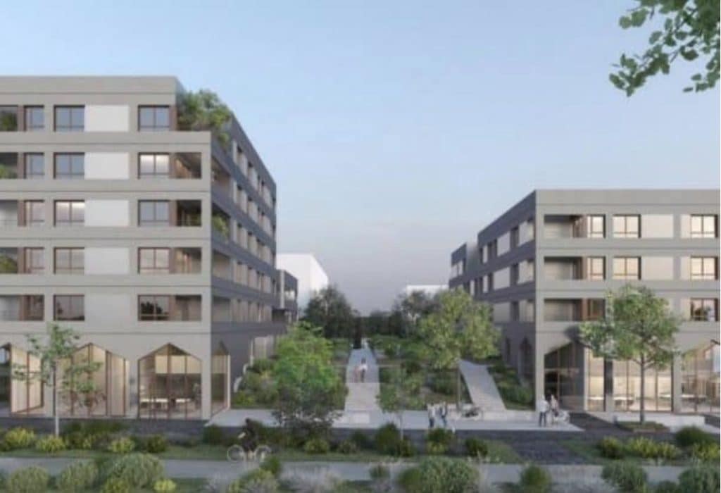 Inauguration de l’Aviateur, ensemble immobilier à Rennes
