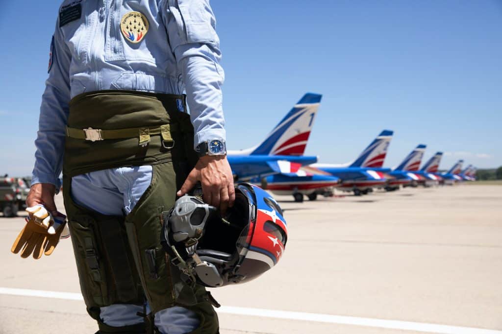 Bell & Ross partage les valeurs de la patrouille de France