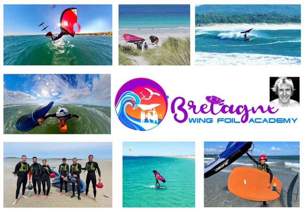 Bretagne Wing Foil Académie, nouveau sport de glisse