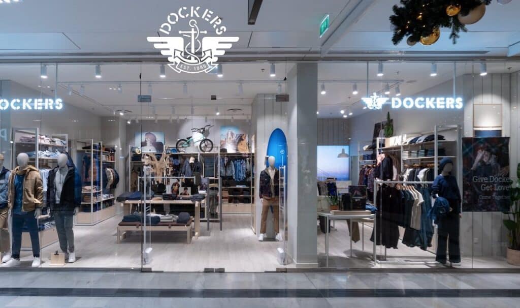 Dockers ouvre son premier magasin en Île-de-France