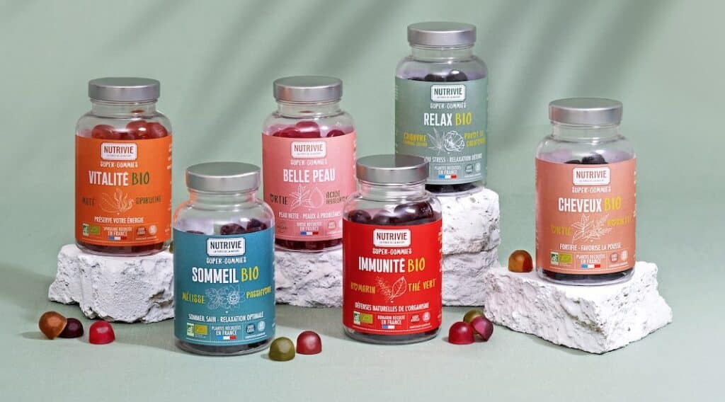 Nutrivie, les Super-Gummies bio aux super-ingrédients français