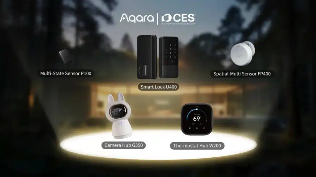 Capteurs, caméras, sécurité : Aqara frappe fort au CES 2026