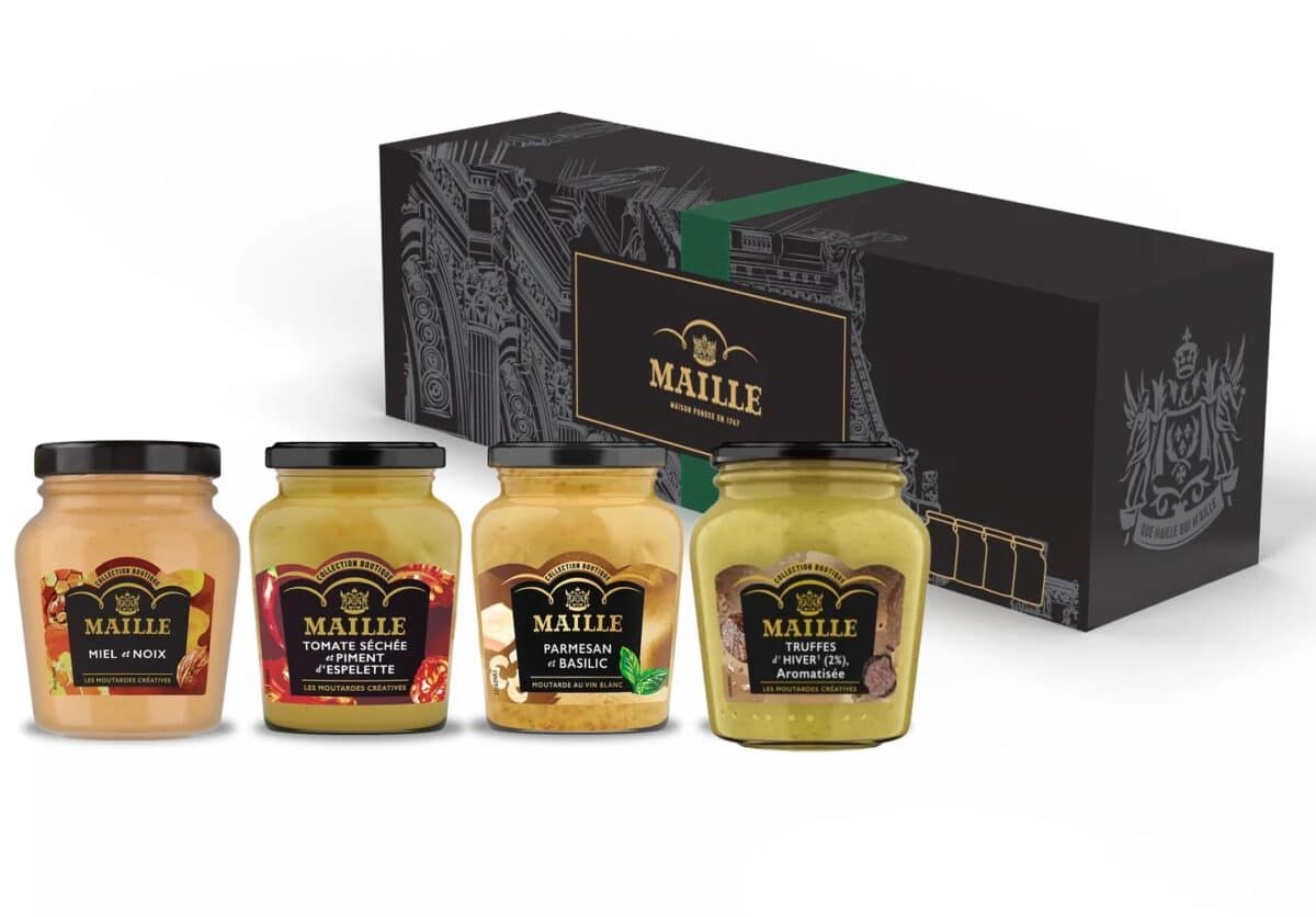 Maille, la moutarde des rois devient américaine