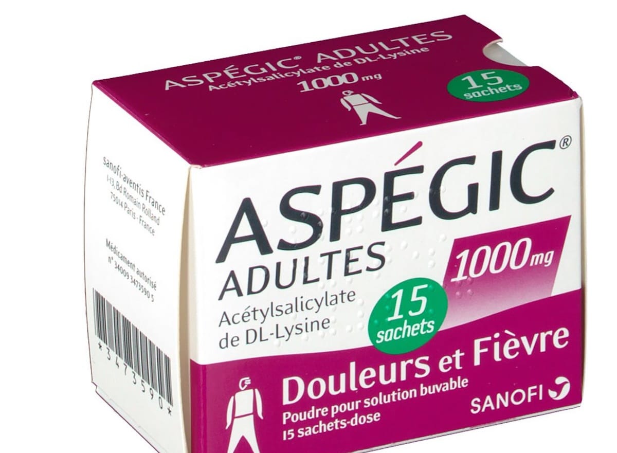 Aspégic, un médicament ancien, mais central