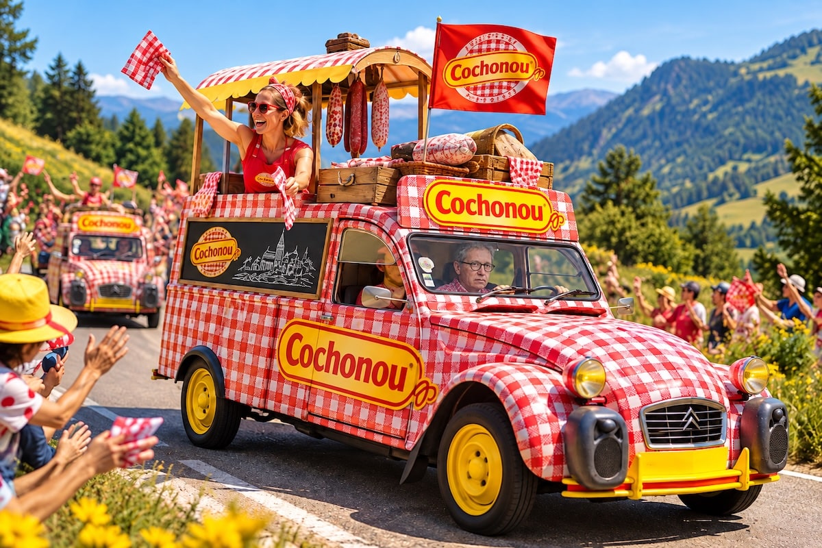 Cochonou : l’histoire cachée derrière le saucisson du Tour